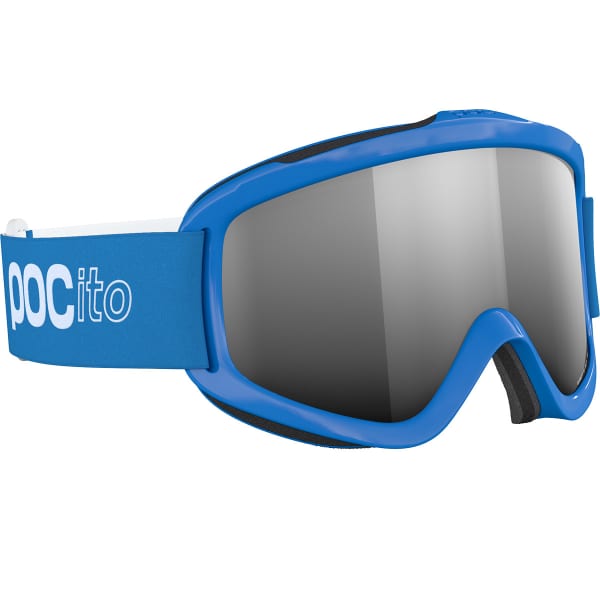 Masque de ski POC POCITO IRIS FLUORESCENT BLUE/PARTLY SUNNY SILVER