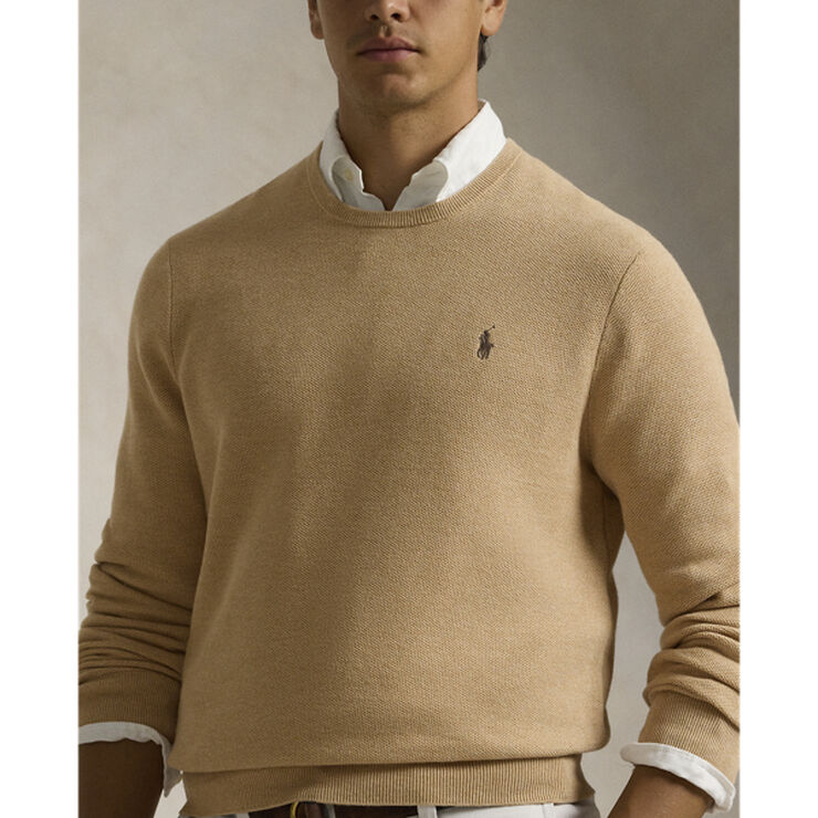 Polo Ralph Lauren 32/2 COTTON-LSL-PLO Camel melange