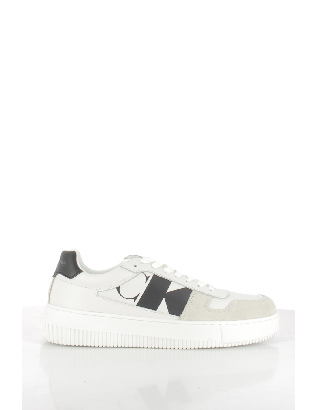 calvin klein Basket de ville Homme chunky cupsole laceu Blanc