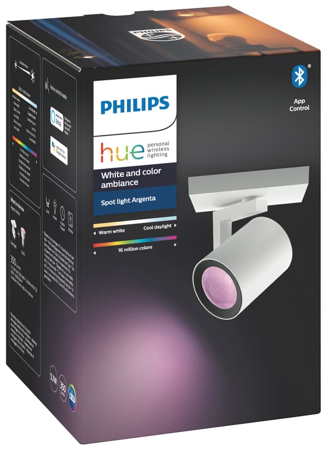 Philips Hue Argenta spotlys (hvid) 1x5,7W 230V