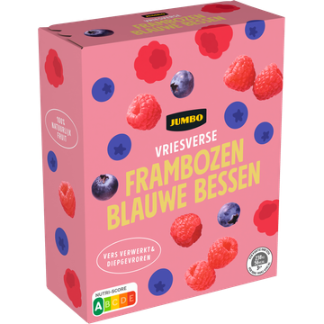 Jumbo Vriesverse Frambozen Blauwe Bessen 250 g