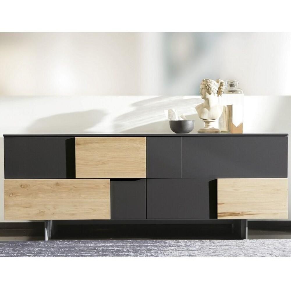 DEKORFOLIE D-C-FIX UNI SILKEMATT 200X67,5CM ANTRASITT