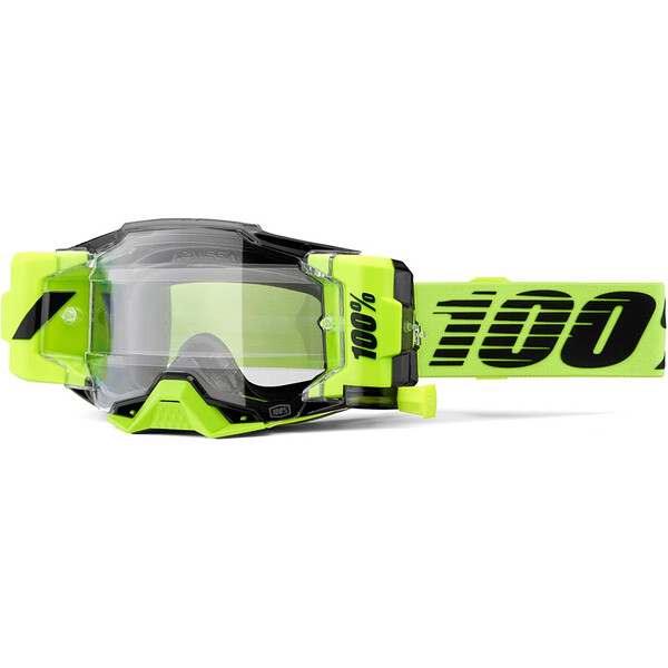 100% - Masque Armega Forecast Jaune fluo