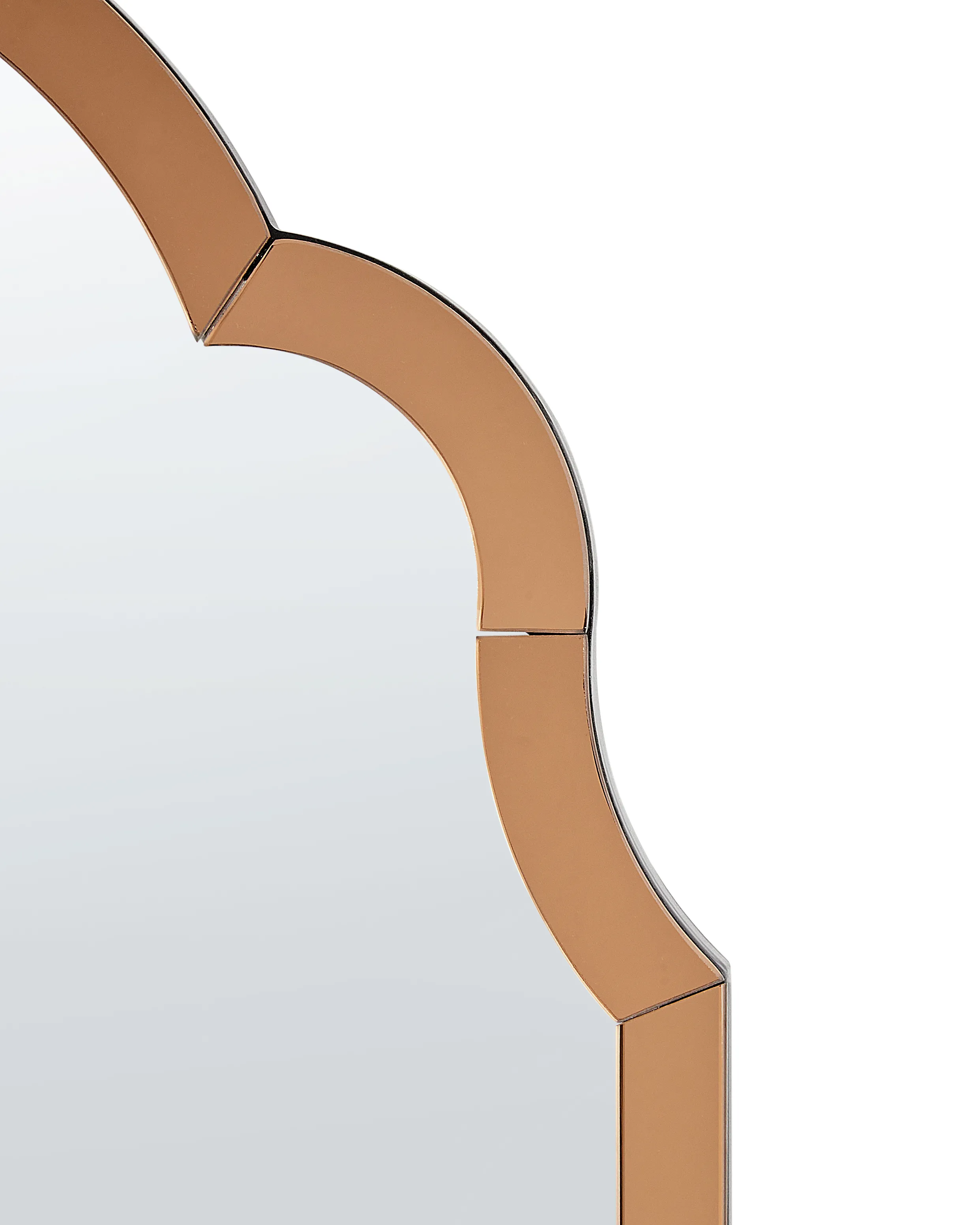 Wandspiegel NORVILLE 60 cm 89 cm Koper
