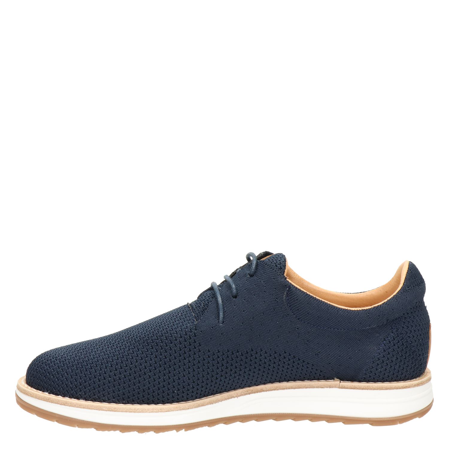 Nolan Knit heren sneaker Rehab Blauw