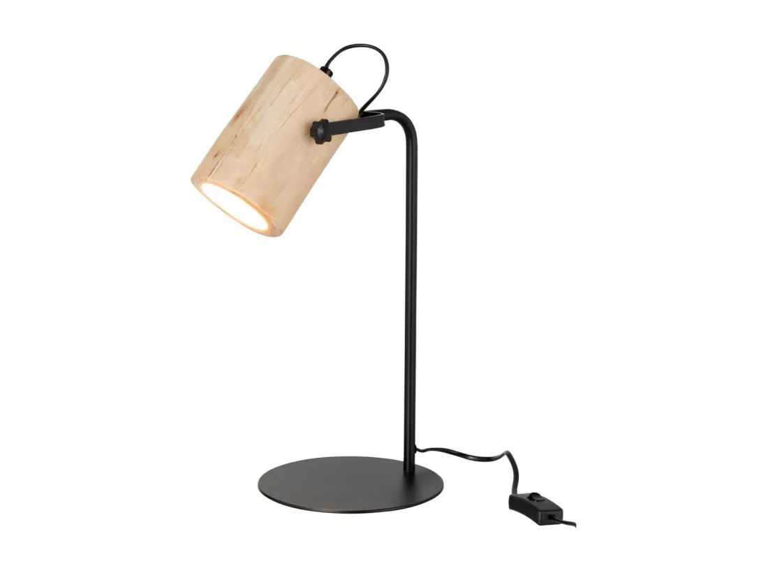 Lampe de Bureau en Bois 