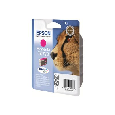 Epson T0713 Guépard - magenta - cartouche d'encre originale