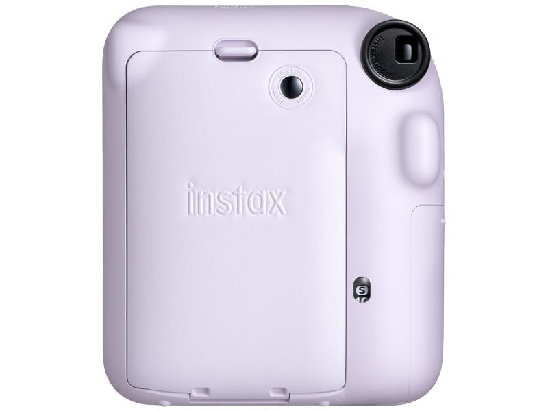 Fujifilm Fotokamera Instax Mini 12 Violett Sofortbildkamera mit Blitz und Selfie-Modus