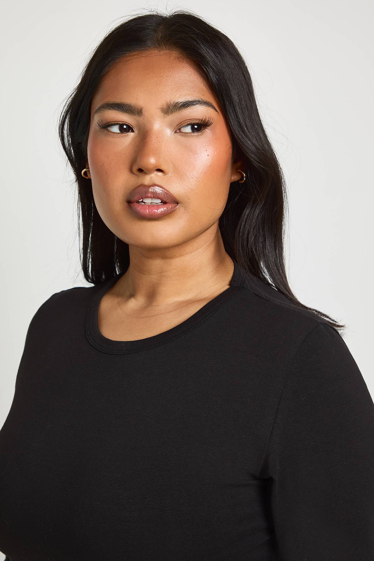 boohoo Haut Ajusté Basique À Manches Longues