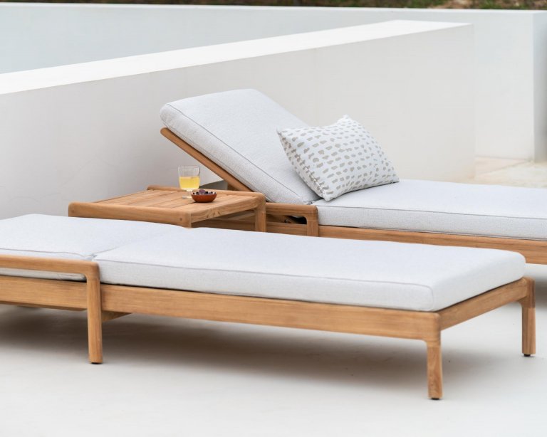 Ethnicraft Kussen voor Jack outdoor ligstoel naturel