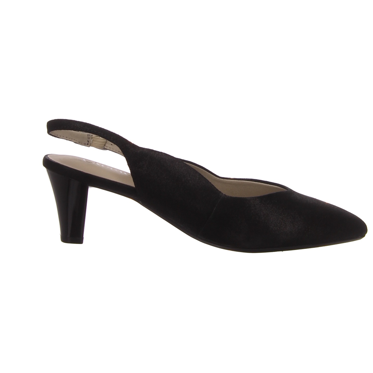 Caprice Slingpumps schwarz schwarz