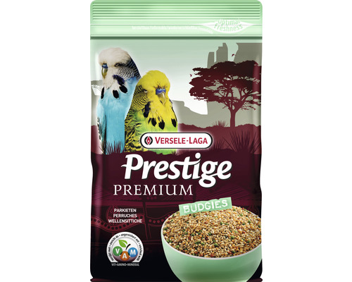 Vogelvoer VERSELE-LAGA Prestige Premium Parkieten grasparkietenvoer 800 g verrijkte zadenmix met geëxtrudeerde VAM-korrels