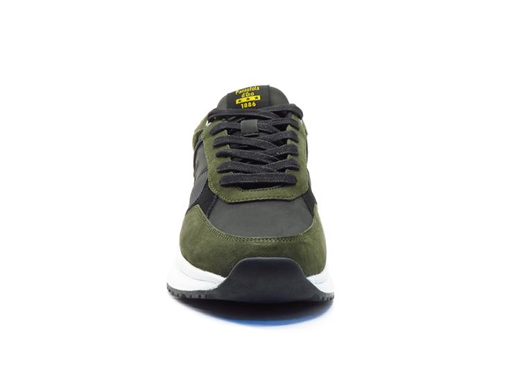 Pantofola d'Oro Tenebra black dark green