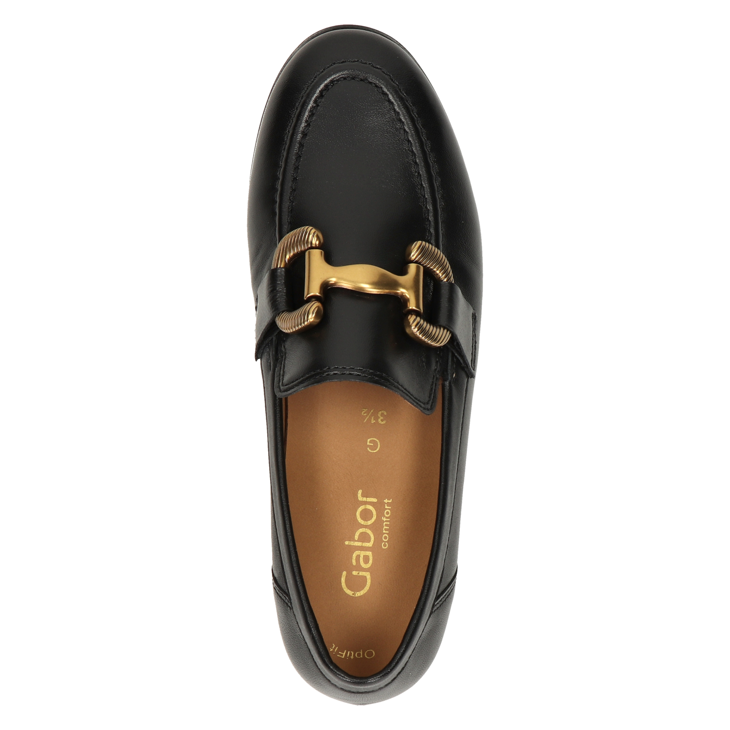 dames loafer Gabor Zwart