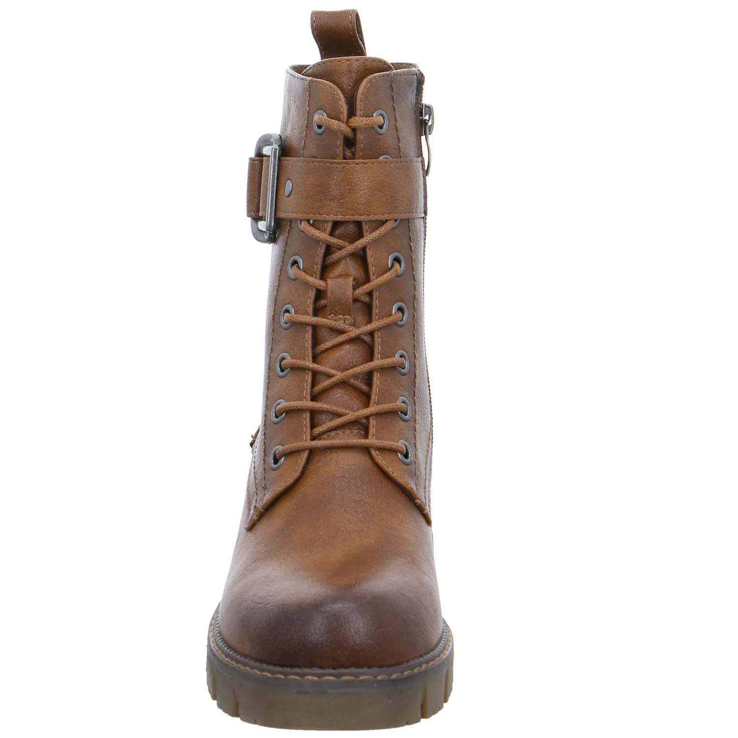 RIEKER Stiefelette Cognac Lederimitat