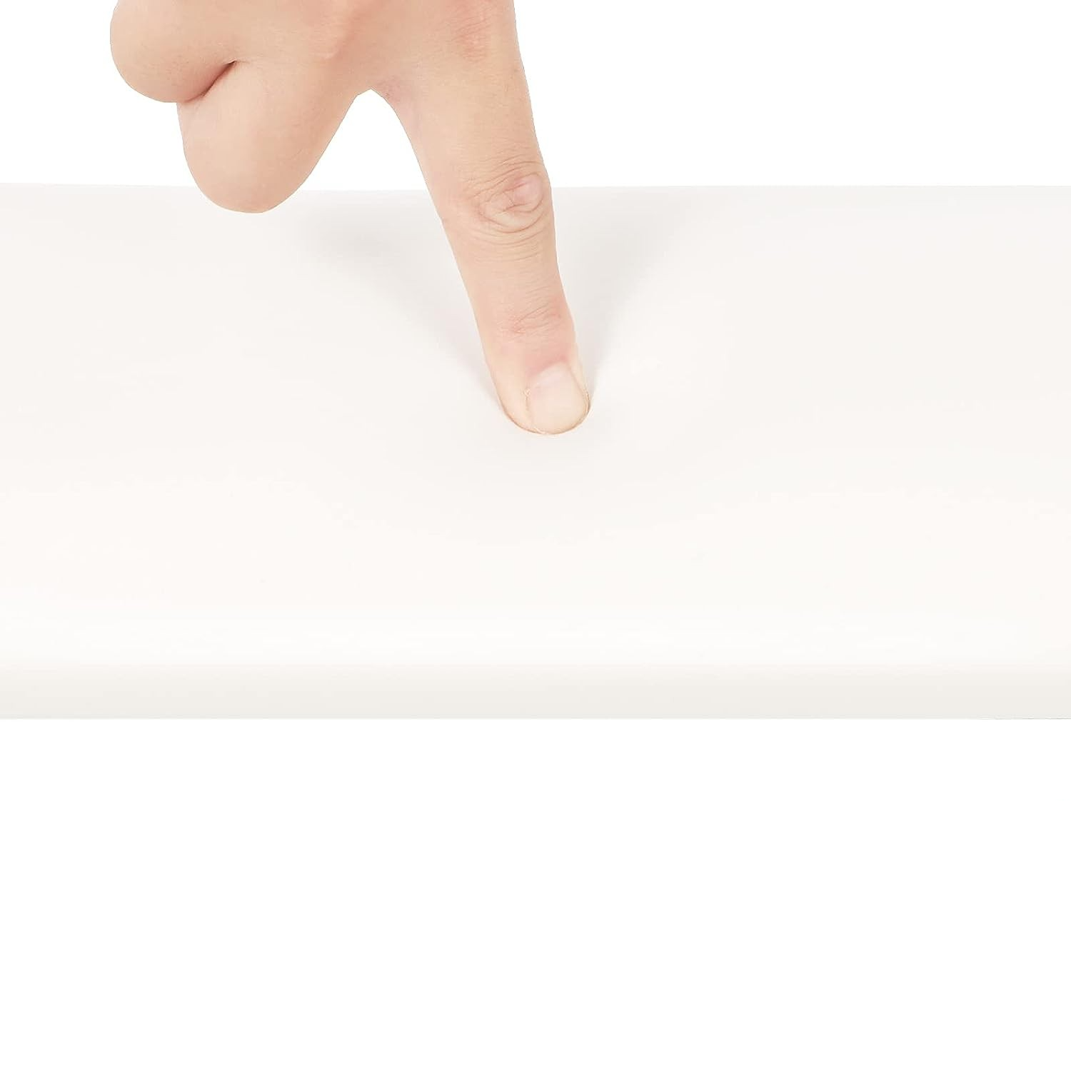 (40x15cm) Nagel Handkissen Nail Art Handauflage Lackierhilfe für Maniküre / Pediküre - Weiss