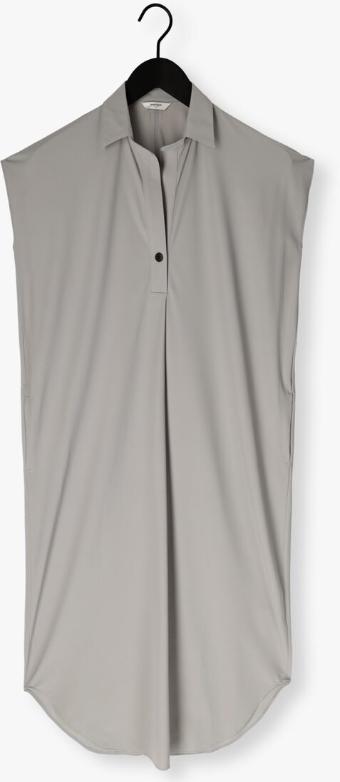 grijze penn & ink midi jurk dress