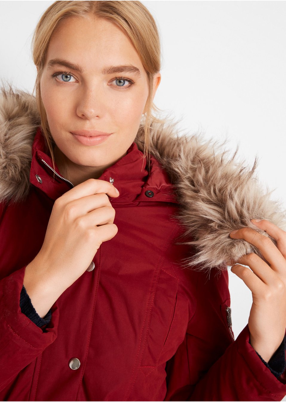 Parka chaude, doublée