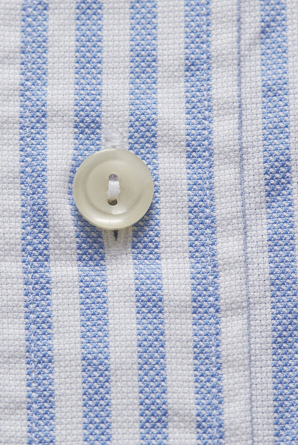 ETON Light Blue Striped Royal Oxford Shirt - Slim Fit Lyseblå strib