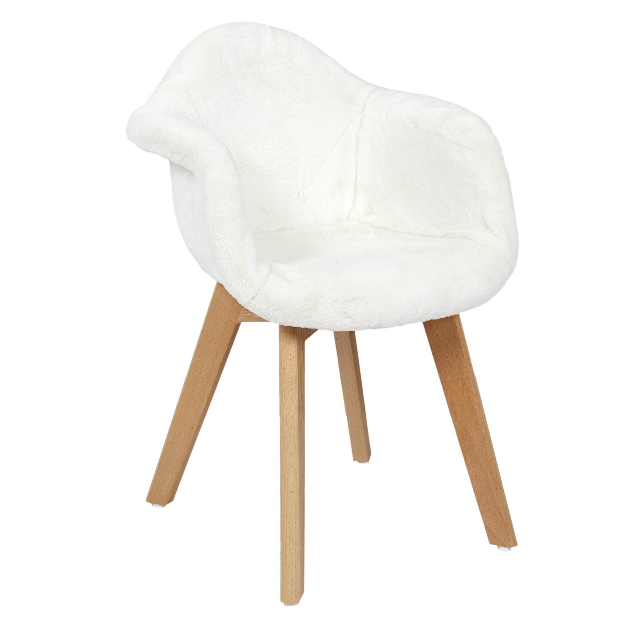 FAUTEUIL ENFANT IMITATION FOURRURE