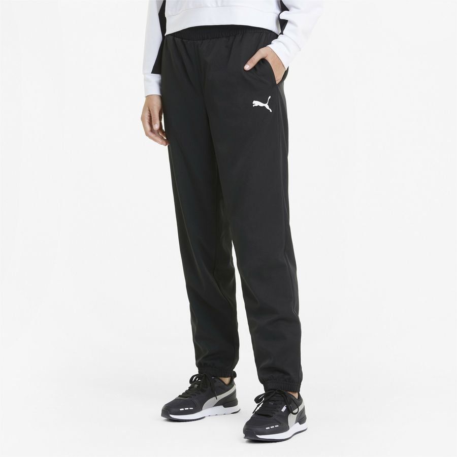 PUMA Bas de Survêtement Active Woven - Noir Femme