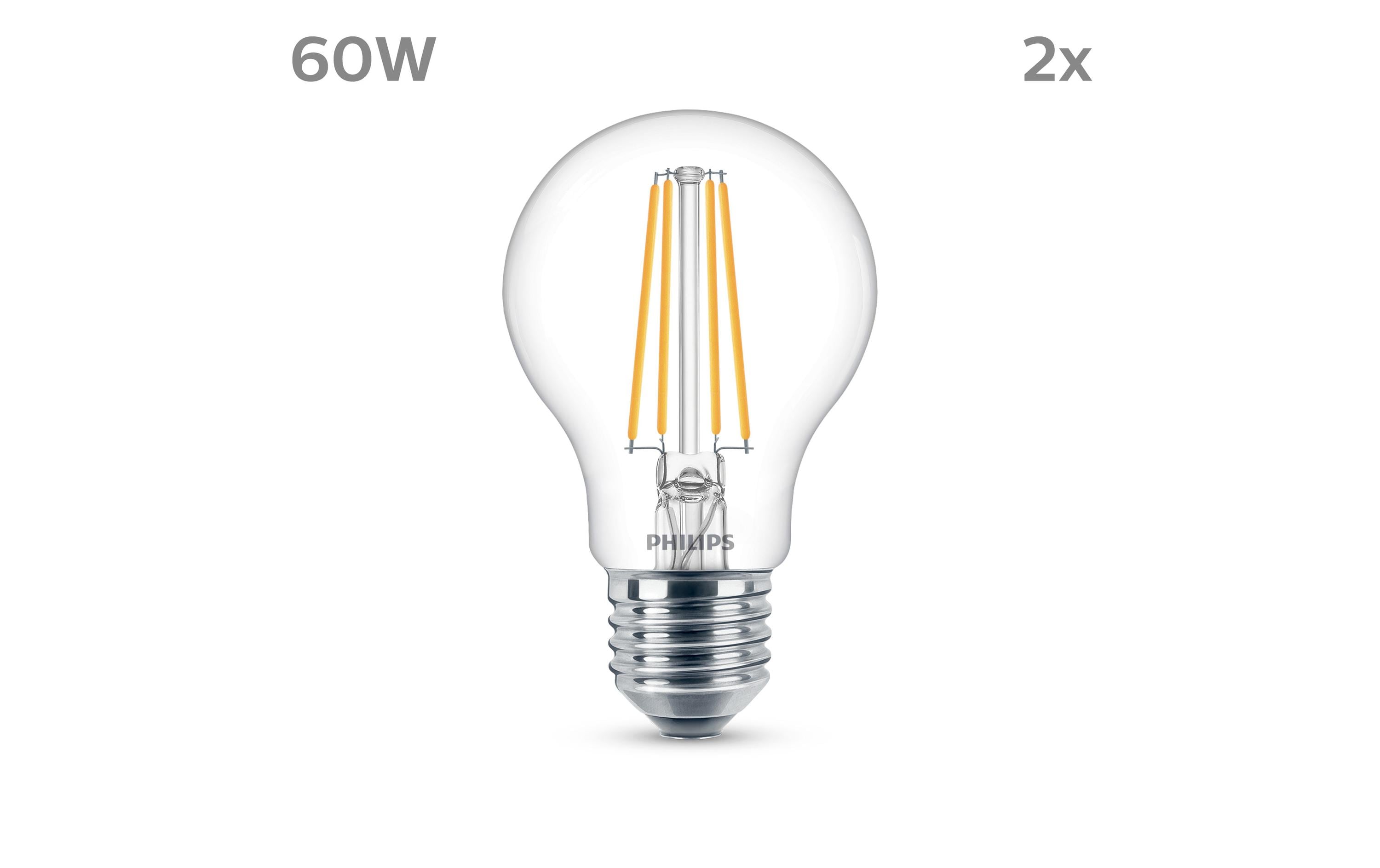 Lampe LED classic 60W A60 E27 CW CLND 2CT/6 EC NeutralweissClassic LED E27 Lampe