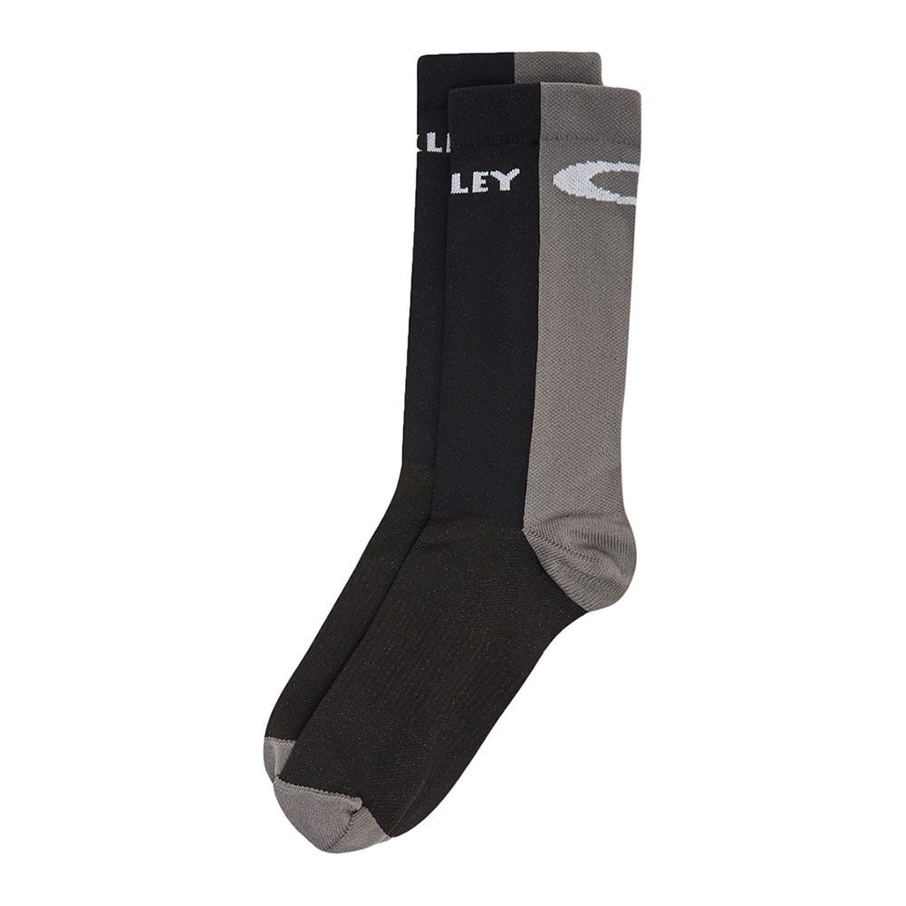 Oakley ICON ROAD - Chaussettes black/grey