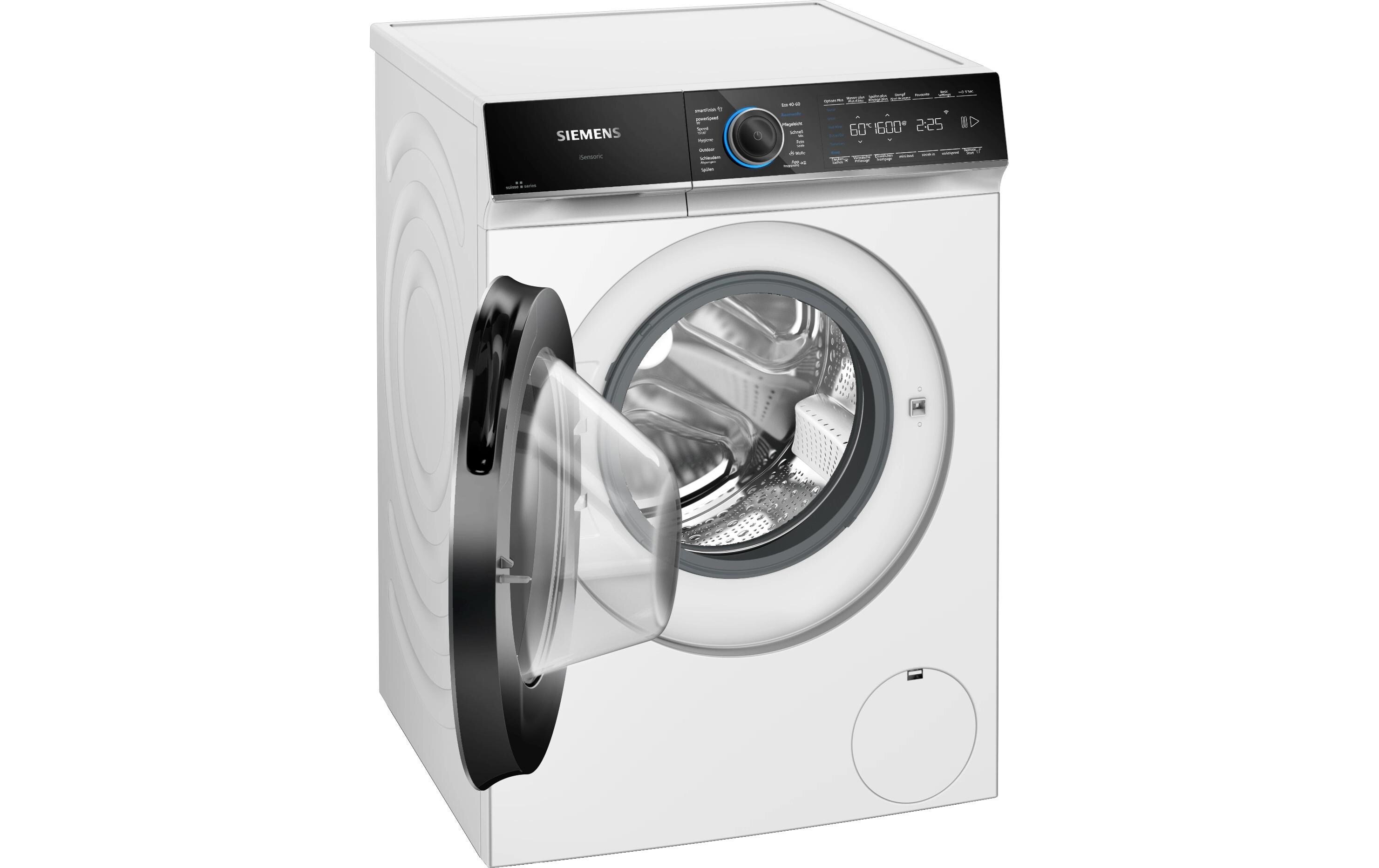 Waschmaschine WG56B214CH Links<br>Frontloader mit 10 kg Ladekapazität