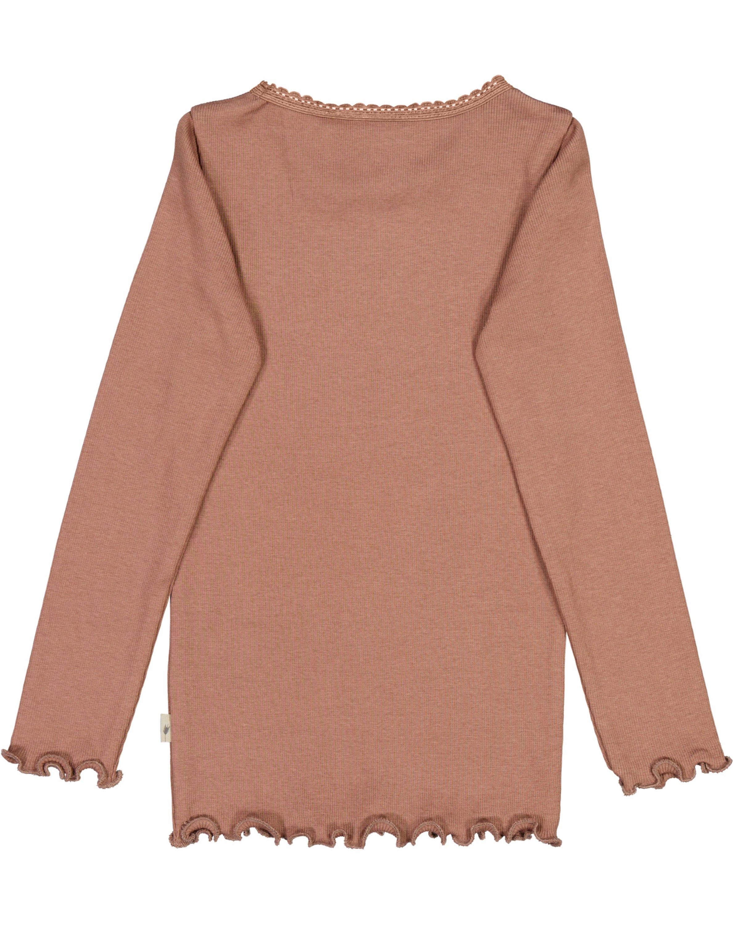 Langarmshirt LACE in vintage rose