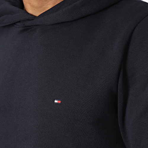 Sweat Capuche Flag Logo 4266 Bleu Marine