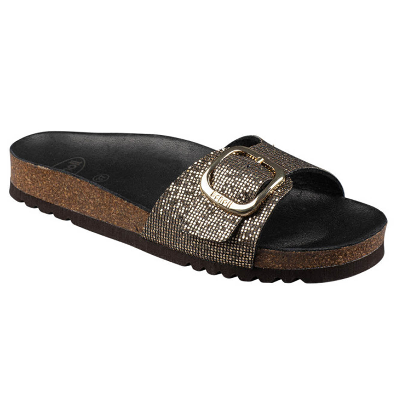 Scholl Mules Kathleen dorées
