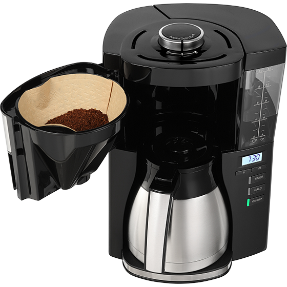 LOOK® Therm Timer|Filterkaffeemaschine Schwarz