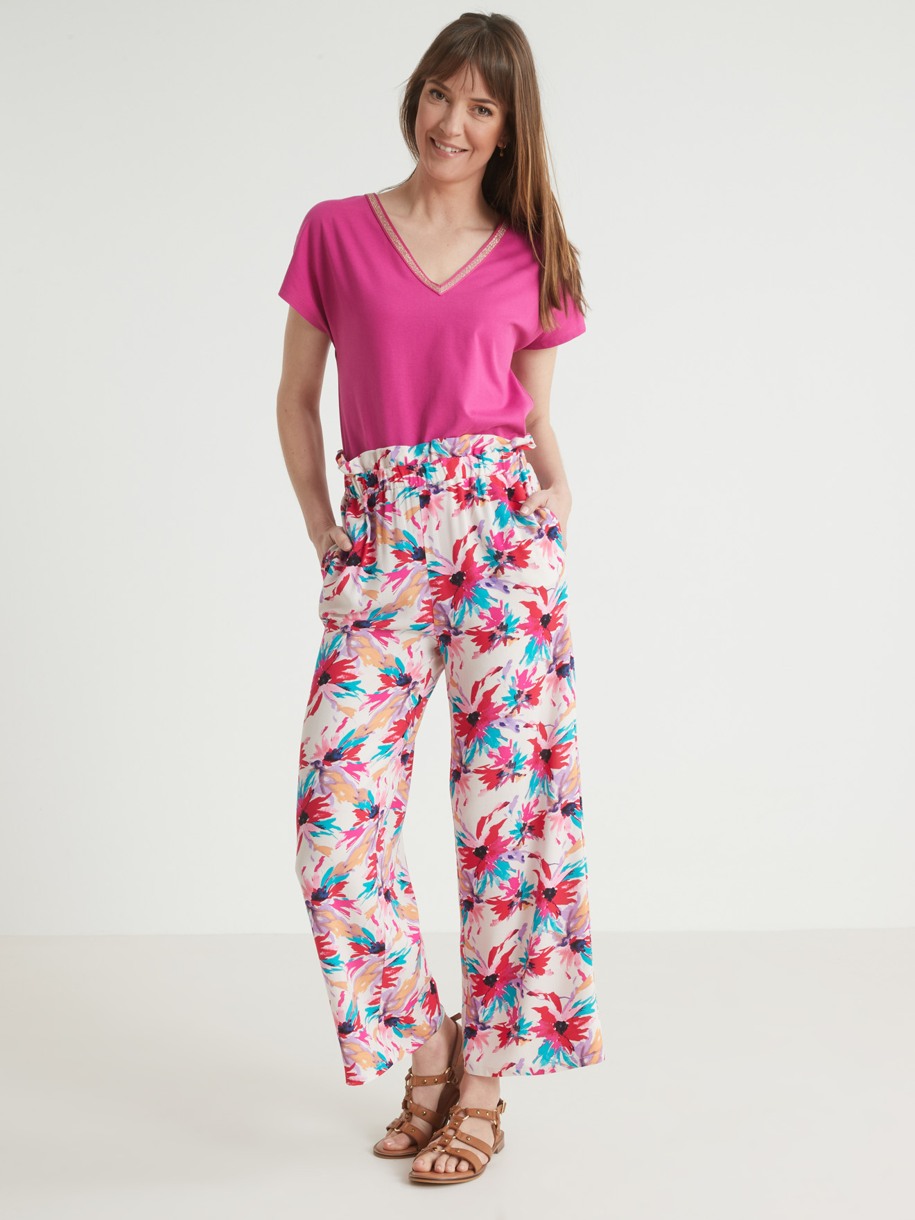 Pantalon ample et fluide