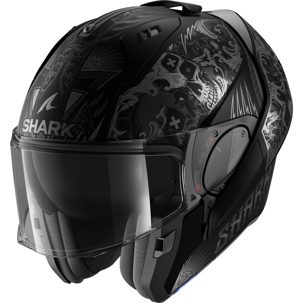 Shark - Casque Evo-ES K-Rozen Noir Mat / Argent