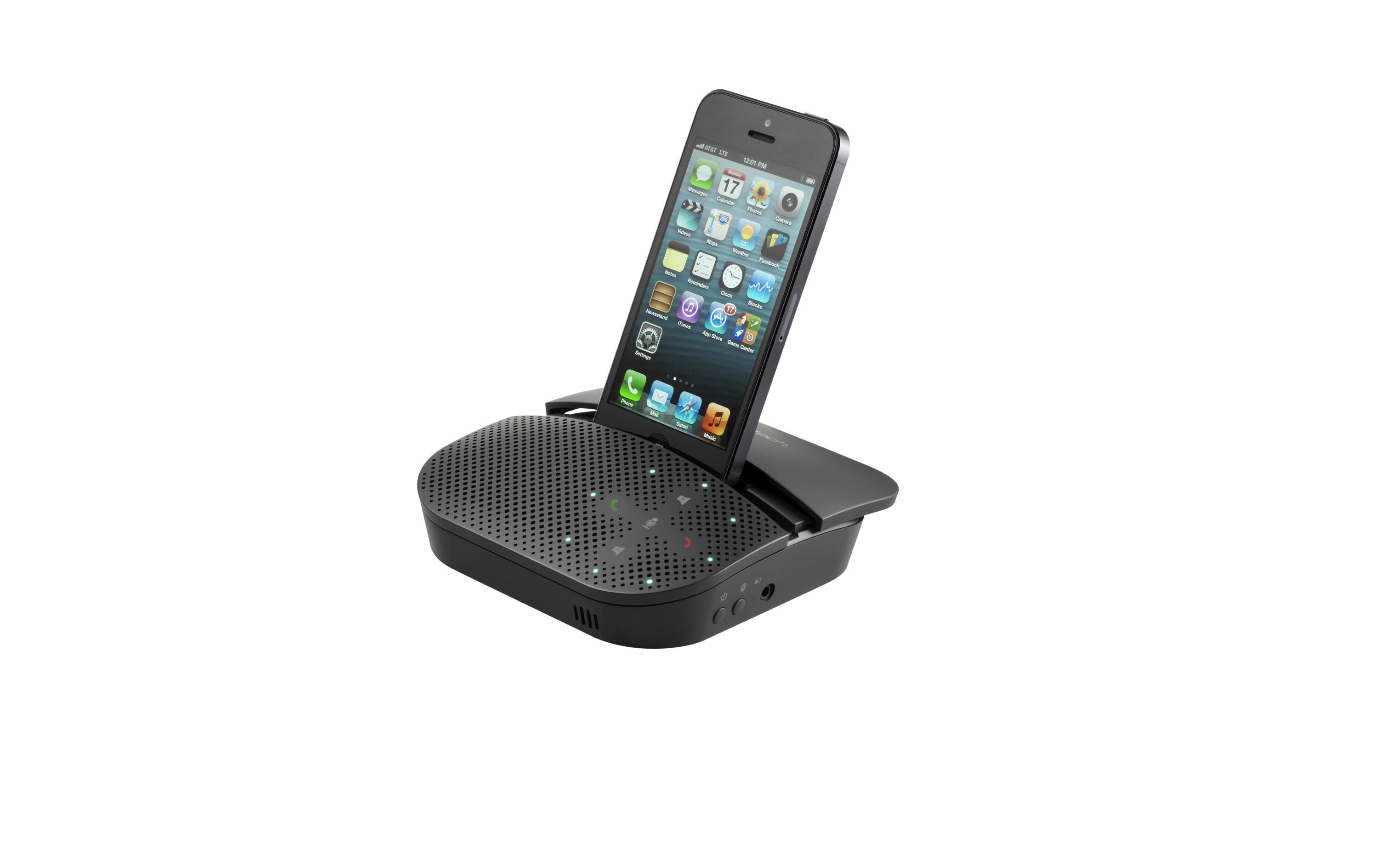 Speakerphone P710eFreisprecheinrichtung für Mobilgeräte – Verbindung mit einem beliebigen Mobilgerät via Bluetooth oder USB