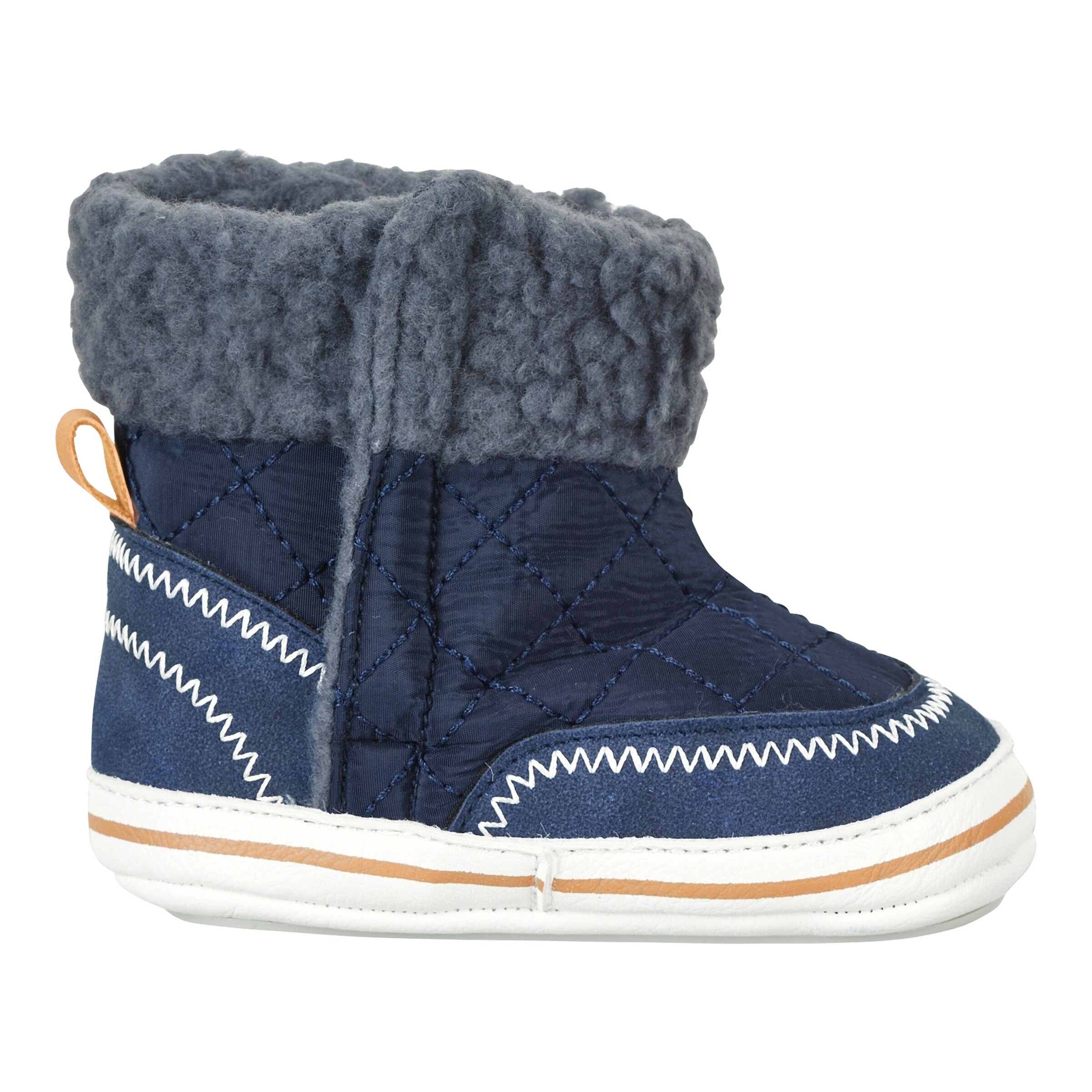 Sterntaler Stepp-Winterschuhe mit Klettverschluss marine