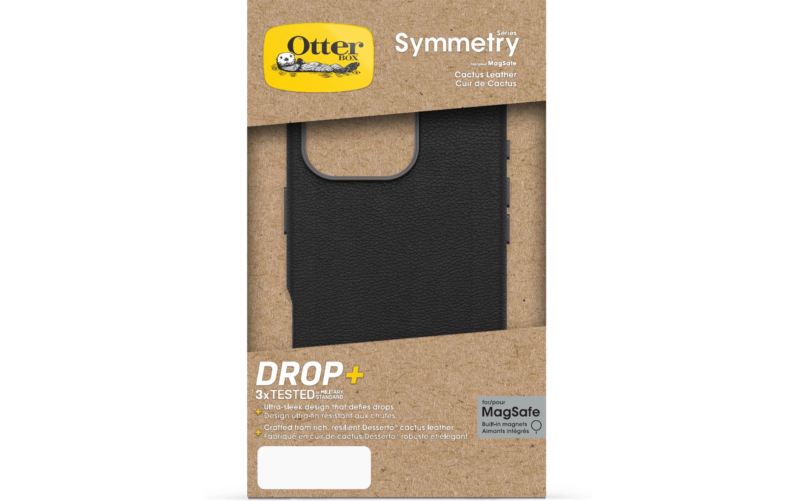 Back Cover Kaktus Symmetry iPhone 16 Pro SchwarzSchutzhülle für das Apple iPhone 16 Pro mit MagSafe Lademöglichkeit