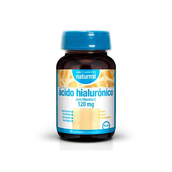 Ácido Hialurónico Com Vitamina C 120Mg