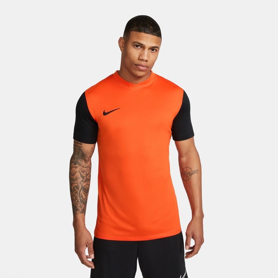 Nike Maillot Tiempo Premier II - Orange/Noir