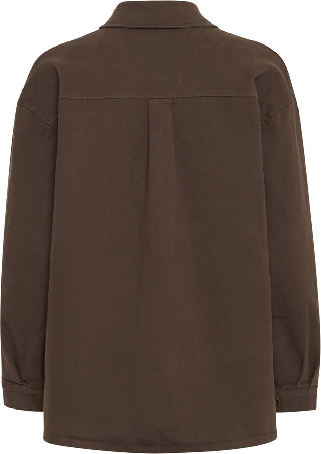 Sorbet SBGUGGA JACKET Chocolate brown