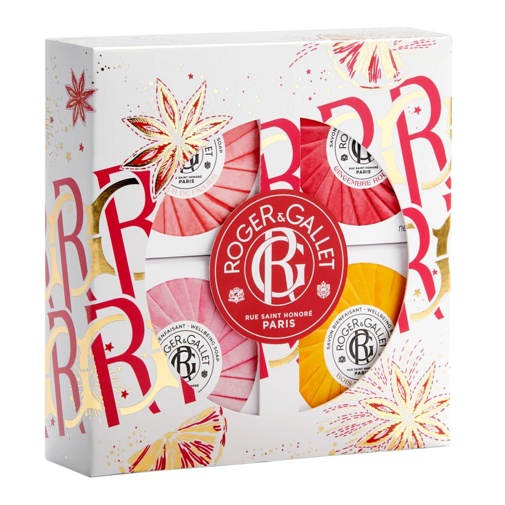 Roger&Gallet - Coffret Bestsellers 4 Savons- Femme