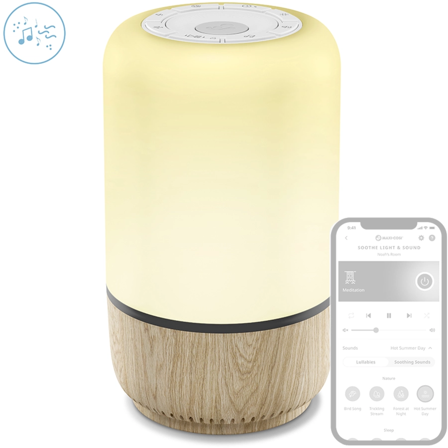 MAXI COSI Licht mit Musik Soothe WiFi