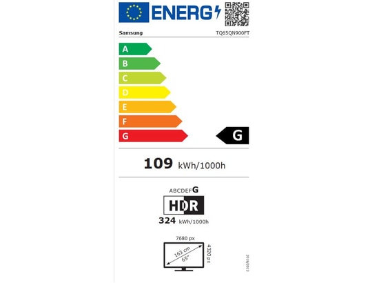 SAMSUNG - TV Neo QLED 8K 163 cm TQ65QN900F
