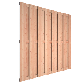 Schutting Douglas recht hout 180 x 180 cm
