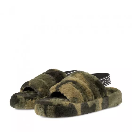 Chaussons VERT KENDALL+KYLIE