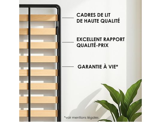 WALLBEDKING - Lit escamotable murphy, 140x190 vertical, classique