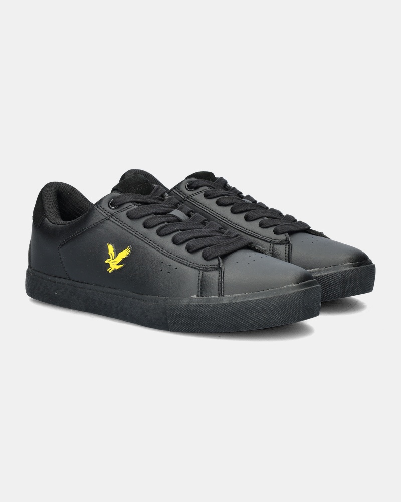 Lyle & Scott Whitburn Lage sneakers  - zwart