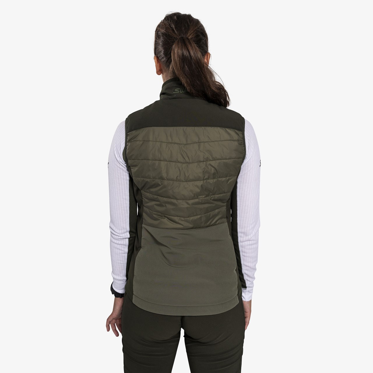 Swix Horizon Primaloft Vest Womens Olive/Dark Olive