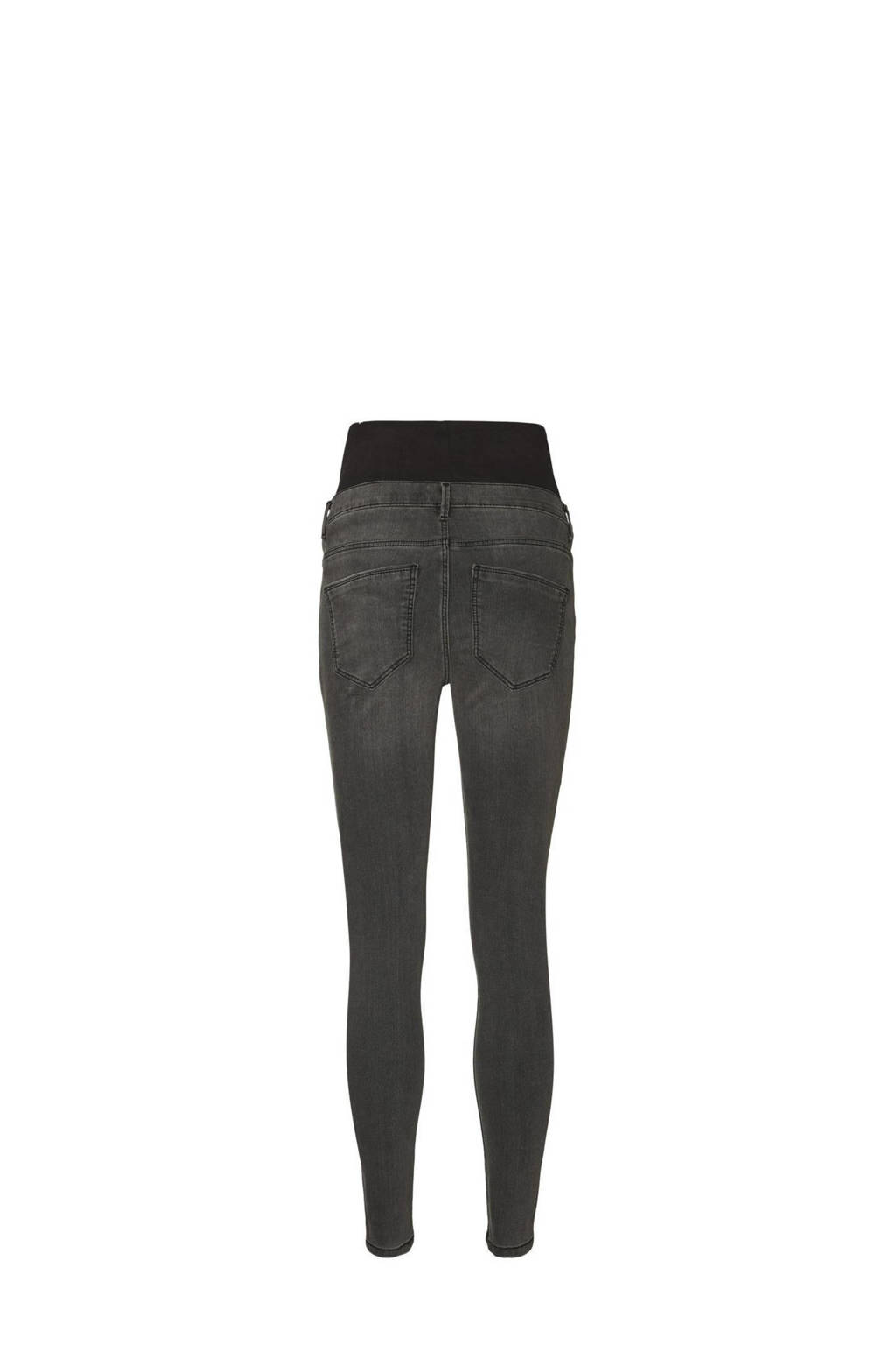 VERO MODA MATERNITY skinny zwangerschapsjeans VMMTANYA dark grey denim