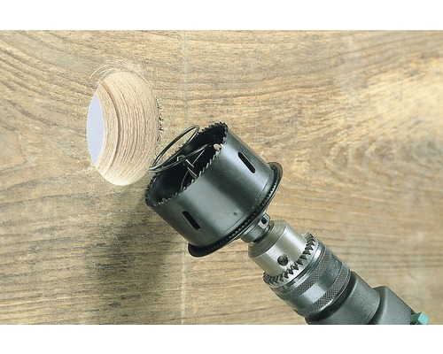 Wolfcraft gatenzaag Ø 68 mm incl. uitwerper, verzinkboor